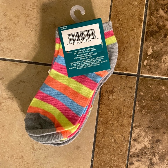 Kids lightning bolt socks 3 pack - Picture 2 of 3